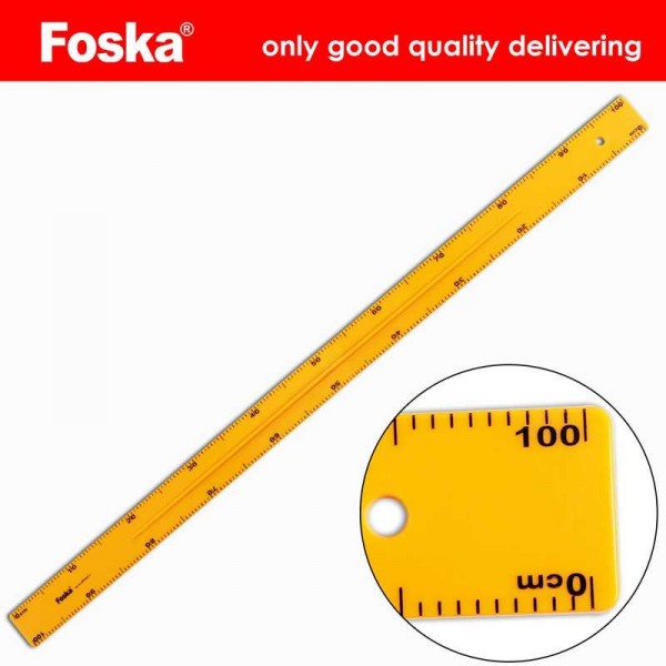 Foska Χάρακας Πίνακα Πλαστικός 100cm