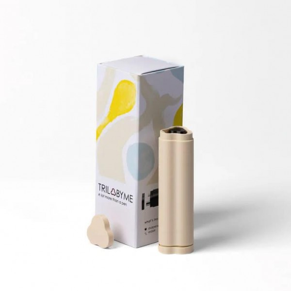 TRILObyME All-in-one Pencil Case Ivory