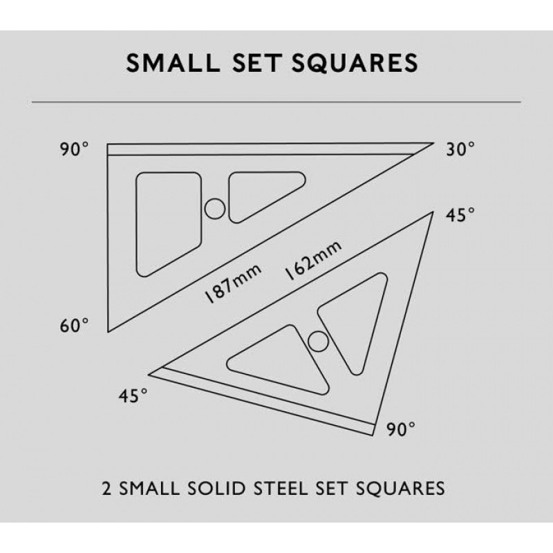 Makers Cabinet Σετ 2 Μεταλλικά Τρίγωνα