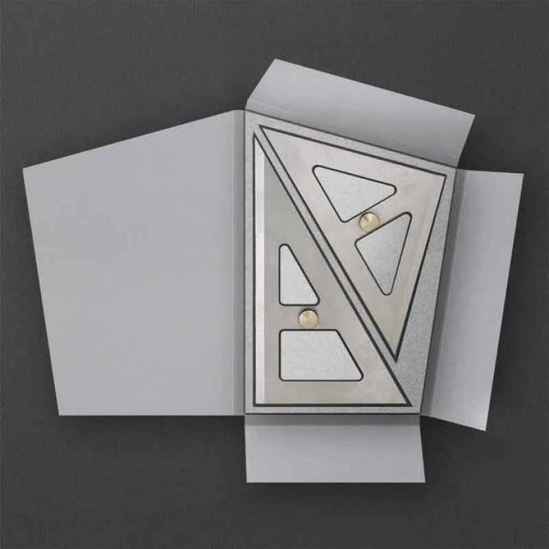 Makers Cabinet Σετ 2 Μεταλλικά Τρίγωνα