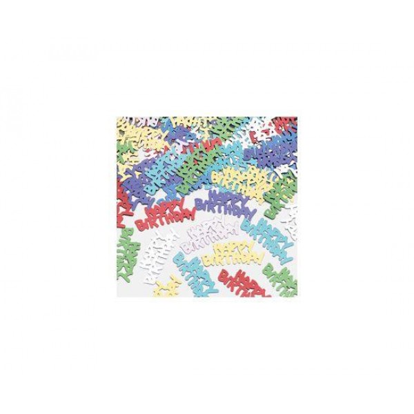 Confetti Happy Birthday 14g Confetti Happy Birthday 14g