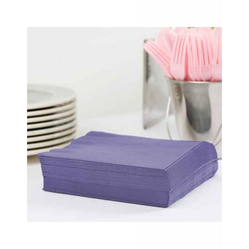 Χαρτοπετσέτες Φαγητού Purple 50τεμ
