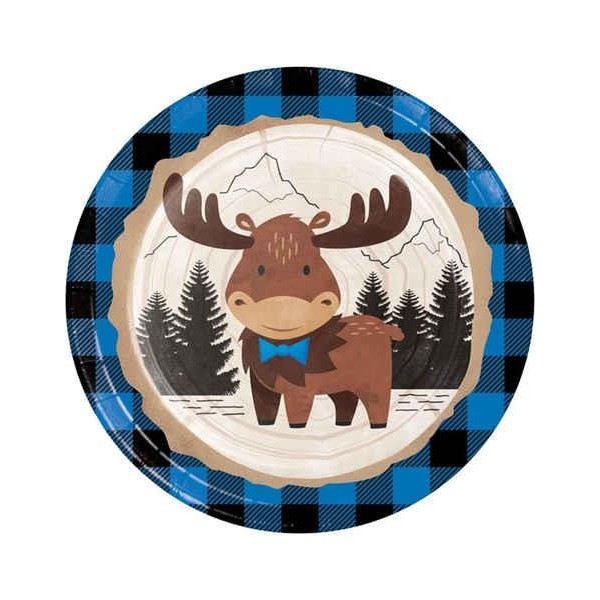 Χάρτινα Πιάτα Φαγητού Moose 