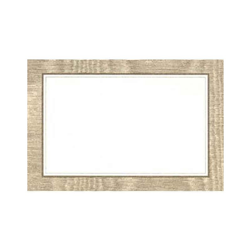 Caspari 10 Place Cards Gold
