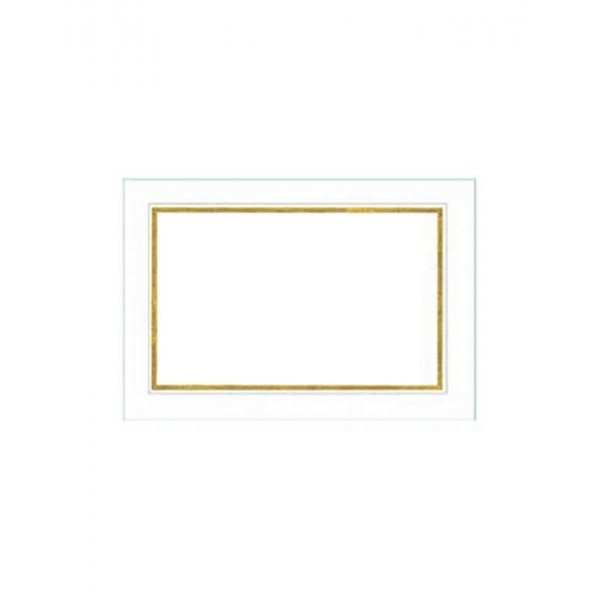 Caspari 8 Place Cards Golden Rule