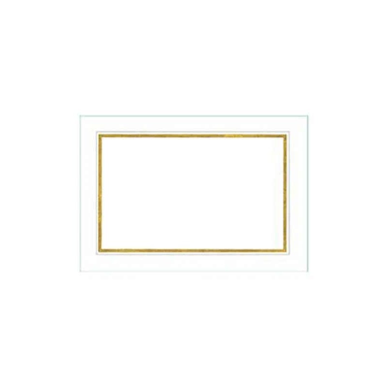 Caspari 8 Place Cards Golden Rule