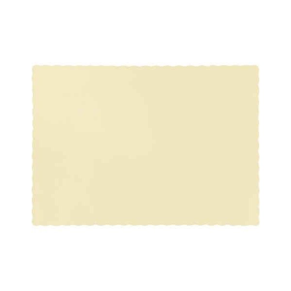 Xάρτινα Σουπλά Ivory 50τεμ
