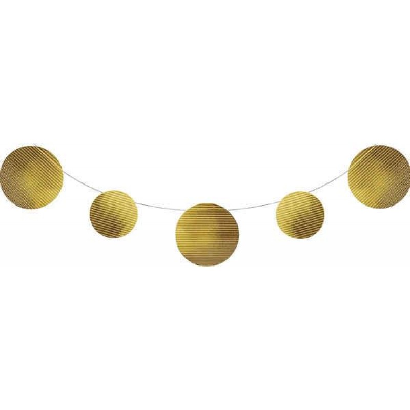 Creative Converting Banner Foil Foil Gold 274cm