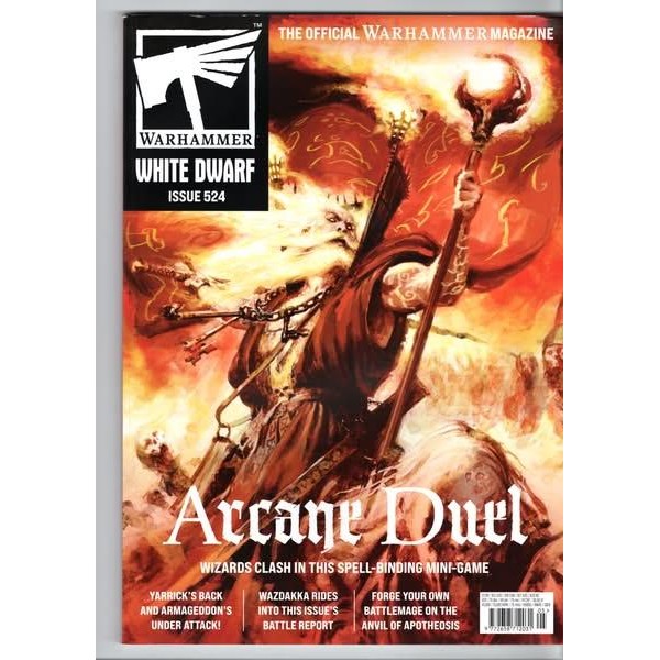 Warhammer Magazine White Dwarf Accage Duuel Issue 524