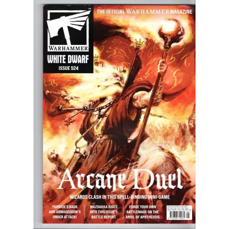 Warhammer Magazine White Dwarf Accage Duuel Issue 524