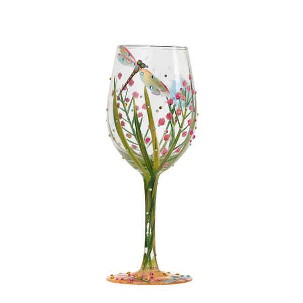 Lolita Handmade Dragonfly Wine Glass 22.5cm