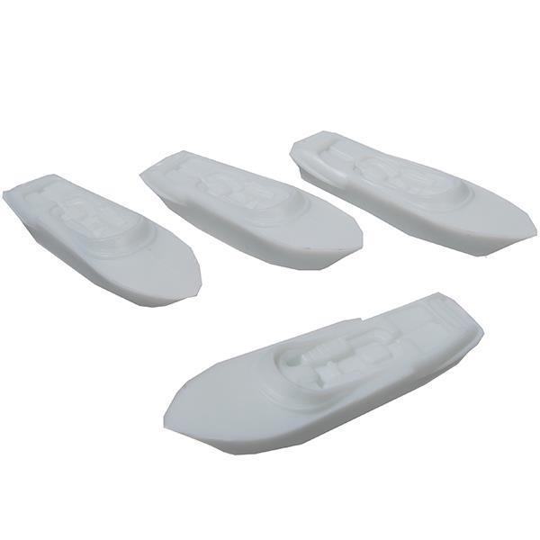 Βάρκες πλαστικές μακέτας μήκος 6.5cm 4τεμ Βάρκες πλαστικές μακέτας μήκος 6.5cm 4τεμ