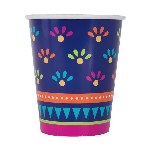 Ποτήρια Xάρτινα 266ml Boho Fiesta 8τεμ Ποτήρια Xάρτινα 266ml Boho Fiesta 8τεμ