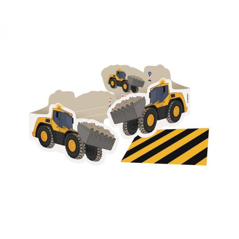 Προσκλήσεις με Φακέλους Construction Party 8τεμ