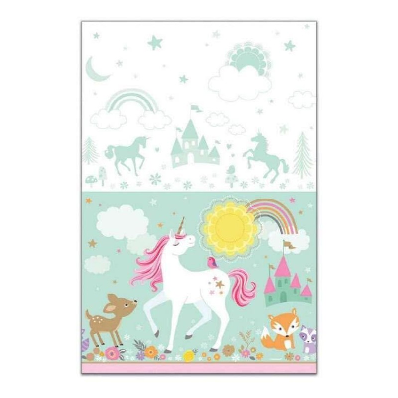 Τραπεζομάντηλο Πλαστικό Magical Unicorn 1.37x2.43m