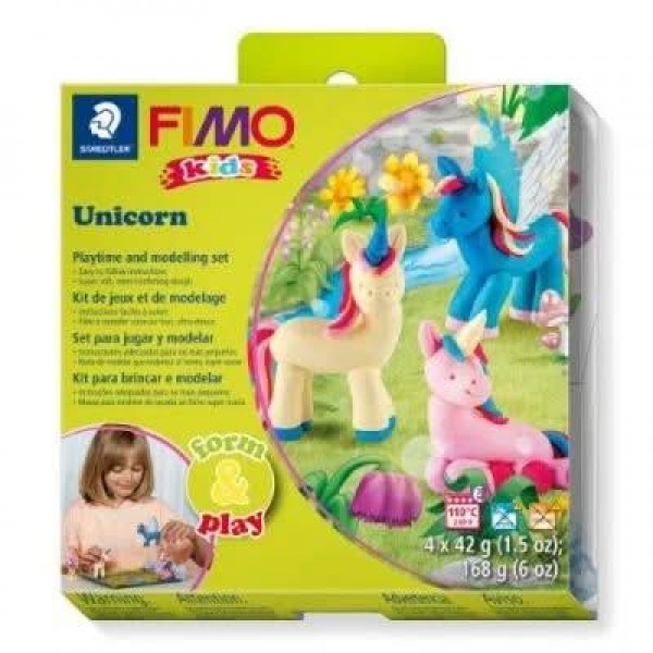 Σετ Πολυμερικού Πηλού STAEDTLER FIMO Kids Funny - 