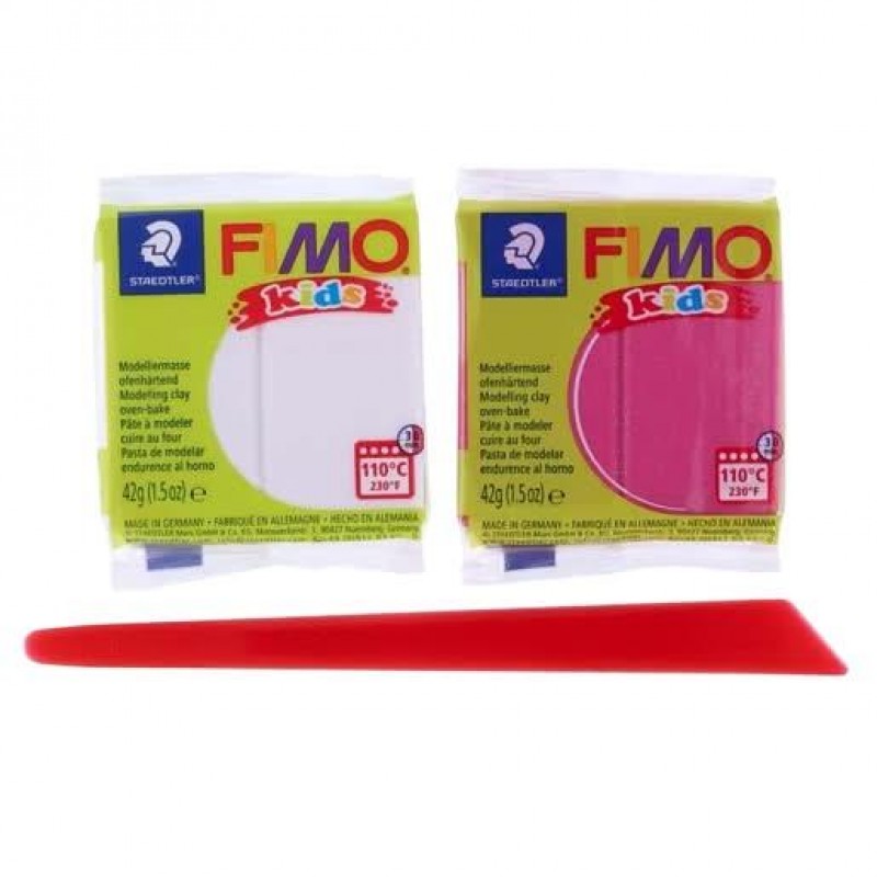 Σετ Πολυμερικού Πηλού STAEDTLER FIMO Kids Funny Scrunchie Unicorn (Μονόκερος) 2x42g Σετ Πολυμερικού Πηλού STAEDTLER FIMO Kids Funny Scrunchie Unicorn (Μονόκερος) 2x42g