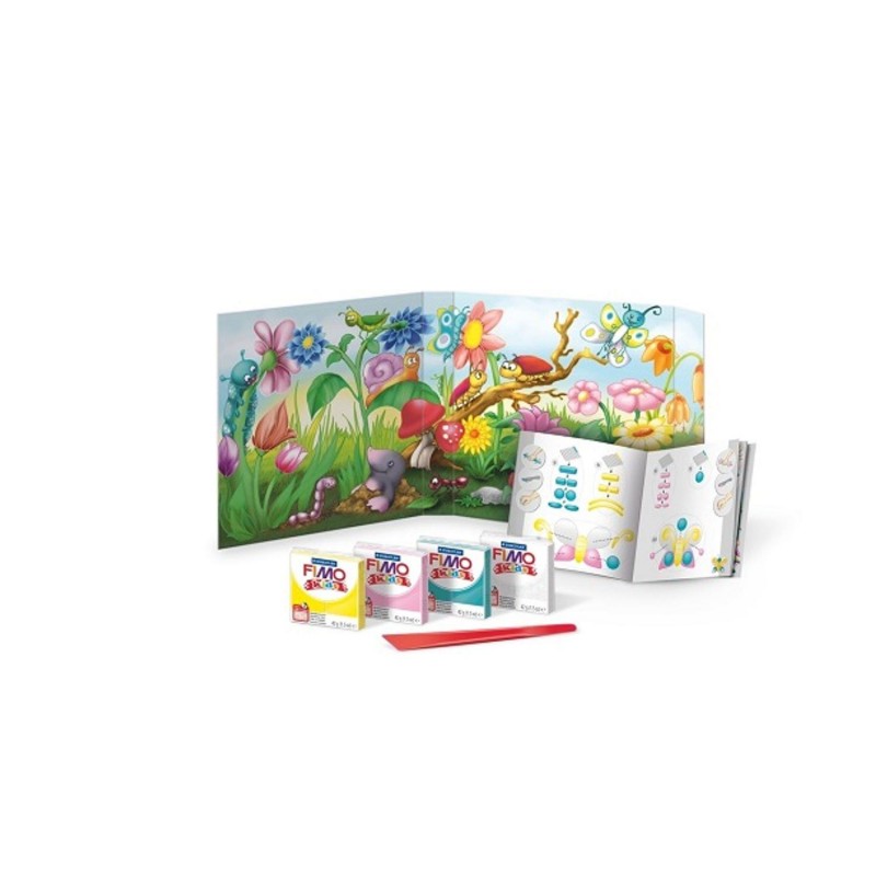 Σετ Πολυμερικού Πηλού STAEDTLER FIMO Kids Butterfly 4x42g