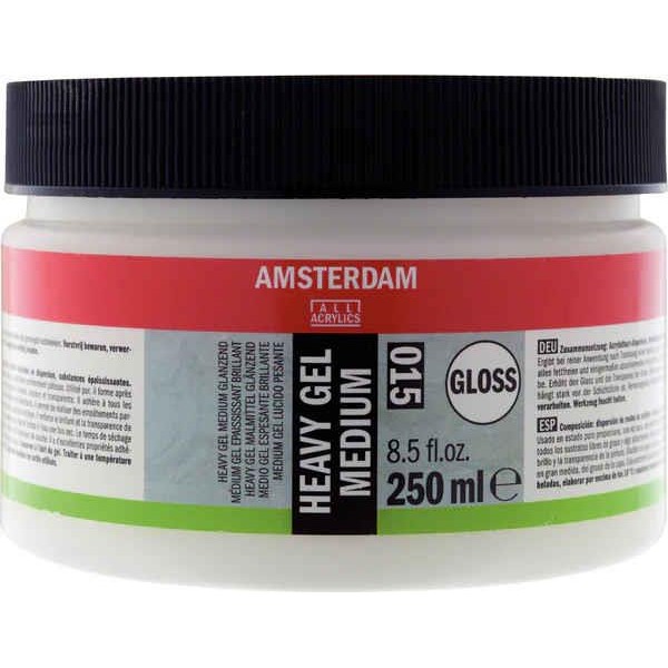 Amsterdam 015 Heavy Gel Medium Gloss 500ml Amsterdam 015 Heavy Gel Medium Gloss 500ml