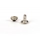 Διπλά Πριτσίνια για Δέρμα 8x8mm και 6x6mm 30τεμ