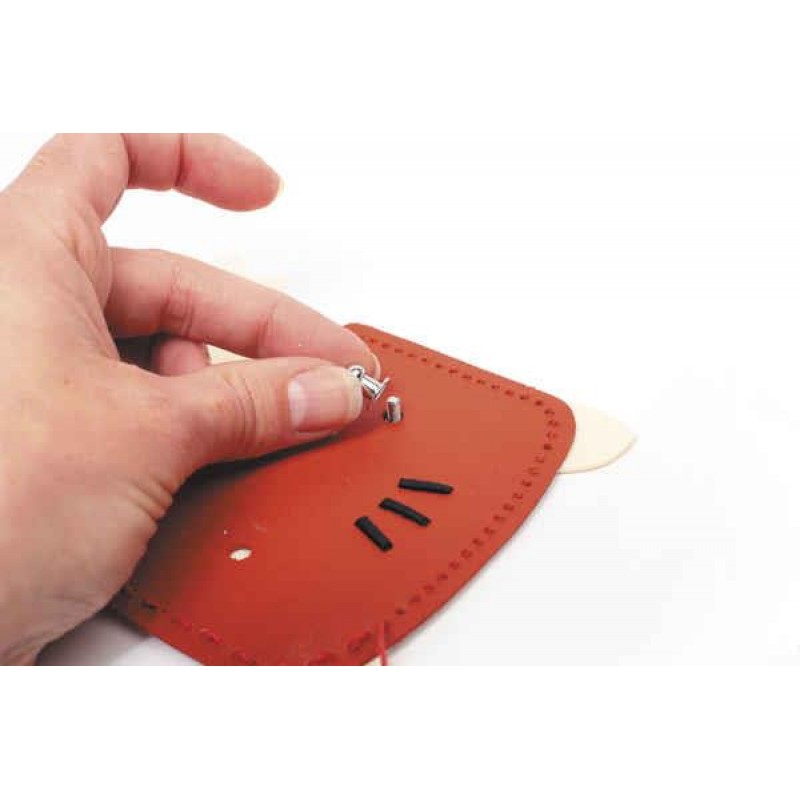 Cap + Screw (Flat Head Screw) 6 Pairs/Opp Bag