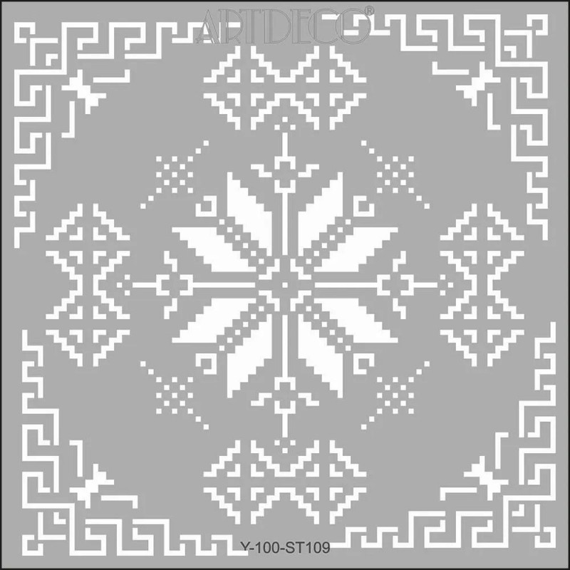 Artdeco Stencil 30x30cm Cross-Stitch 109