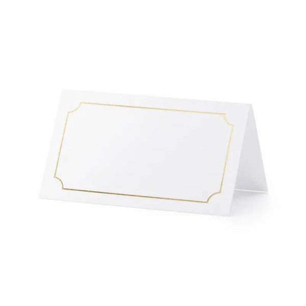Place Cards Frame Gold 95x55cm 10τεμ Place Cards Frame Gold 95x55cm 10τεμ