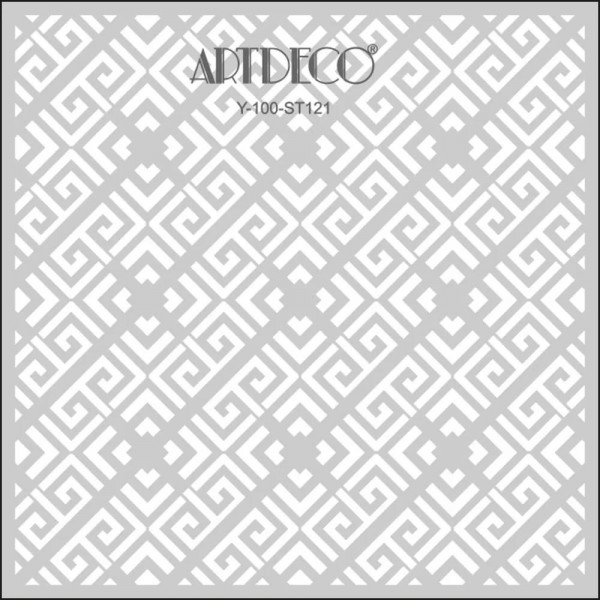 Artdeco Stencil 30x30cm Kilim Pattern 121
