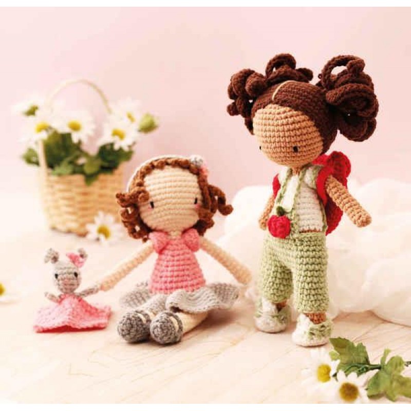Doll Crochet Kit - Iris 130 x 260 x 130 mm