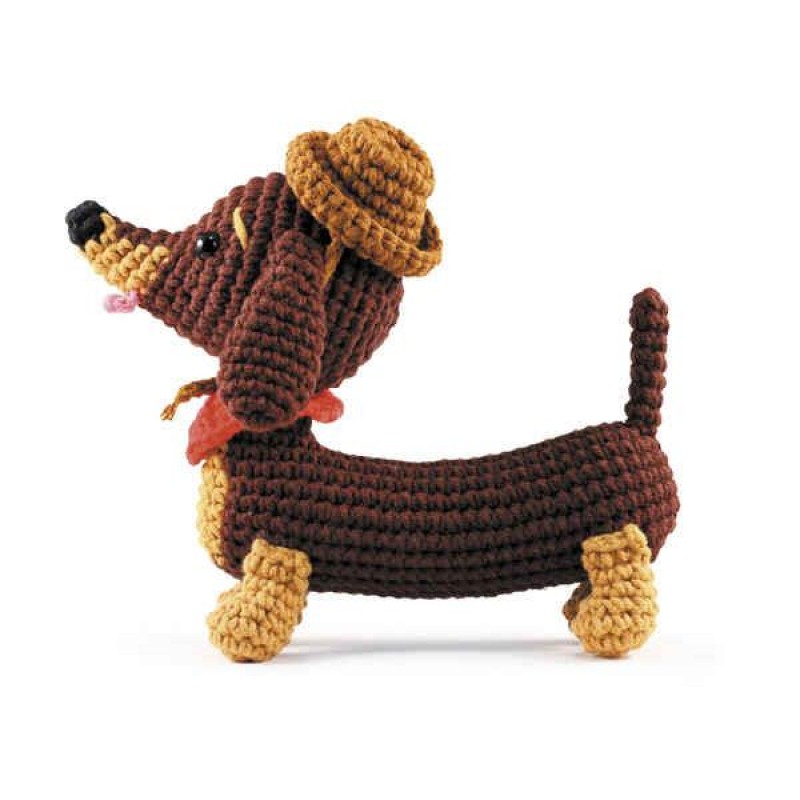 Amigurumi Kit Dachshund 180mm