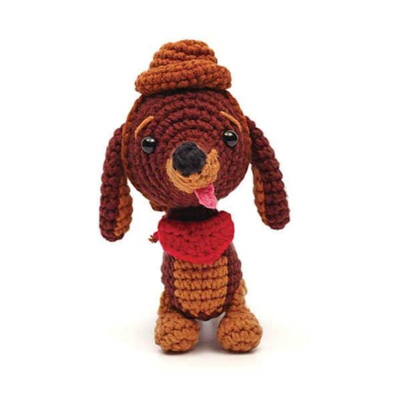 Amigurumi Kit Dachshund 180mm