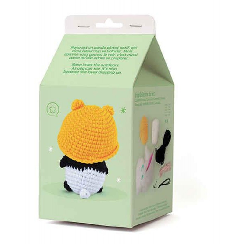 Amigurumi Kit Panda 100mm