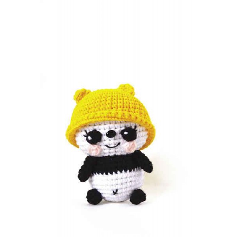 Amigurumi Kit Panda 100mm
