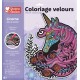 Velvet Colouring - Unicorn