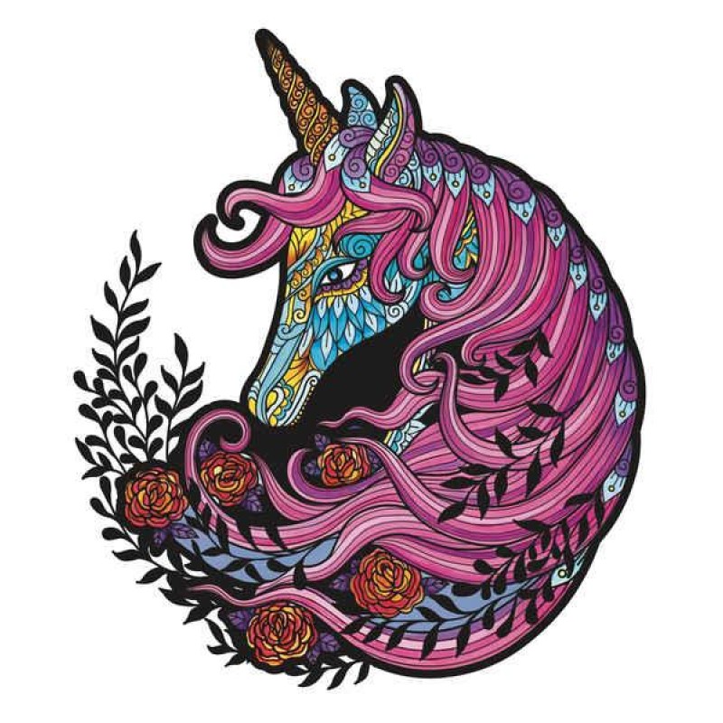 Velvet Colouring - Unicorn
