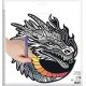 Velvet Colouring - Dragon