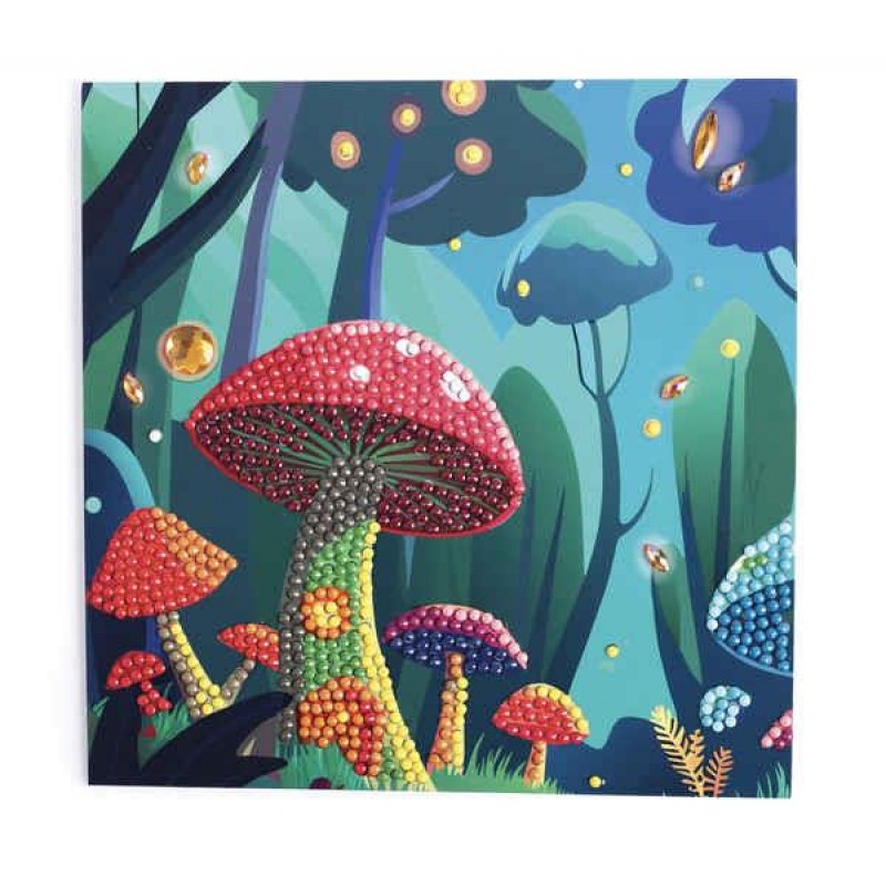 Diamond Art Cards - Fairy Forest 3τεμ