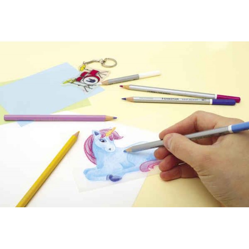 Θερμοσυρρικνούμενη Ζελατίνα (Shrinky) 262 x 202 mm Διάφανη Γυαλιστερή 5τεμ