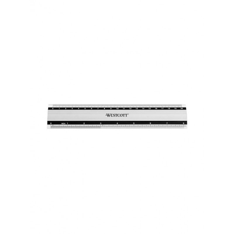 Westcott Χάρακας Μεταλλικός 20cm