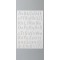 Stencil Α4 Γράμματα-Αριθμοί