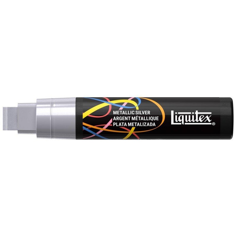 Liquitex Ακρυλικός Μαρκαδόρος 15mm Metallic Silver Liquitex Ακρυλικός Μαρκαδόρος 15mm Metallic Silver