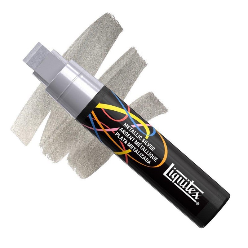 Liquitex Ακρυλικός Μαρκαδόρος 15mm Metallic Silver Liquitex Ακρυλικός Μαρκαδόρος 15mm Metallic Silver