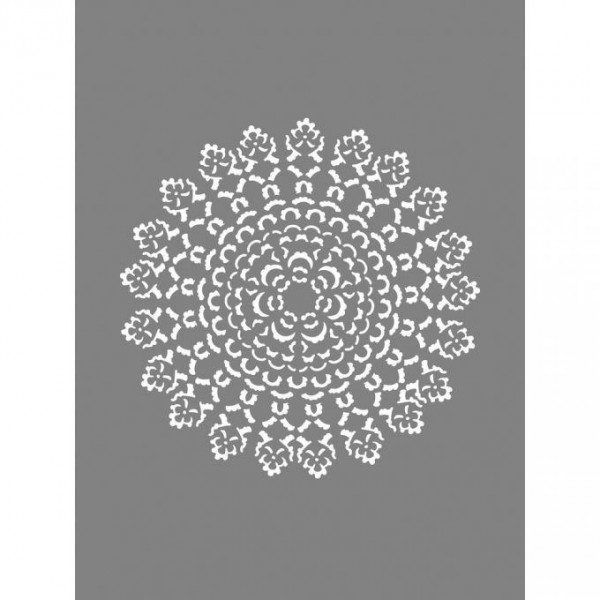 Stencil Ornament 15.25x20.32cm