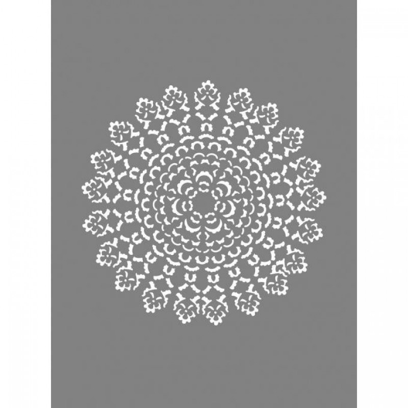 Stencil Ornament 15.25x20.32cm