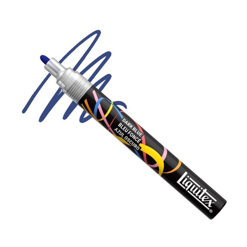 Liquitex Ακρυλικός Μαρκαδόρος 2mm Dark Blue Liquitex Ακρυλικός Μαρκαδόρος 2mm Dark Blue
