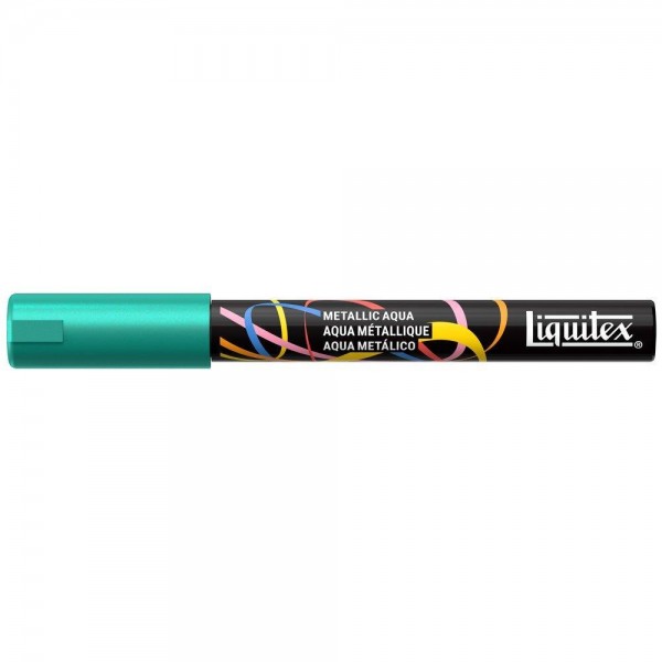 Liquitex Ακρυλικός Μαρκαδόρος 2mm Metallic Aqua