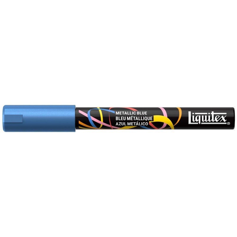 Liquitex Ακρυλικός Μαρκαδόρος 2mm Metallic Blue Liquitex Ακρυλικός Μαρκαδόρος 2mm Metallic Blue