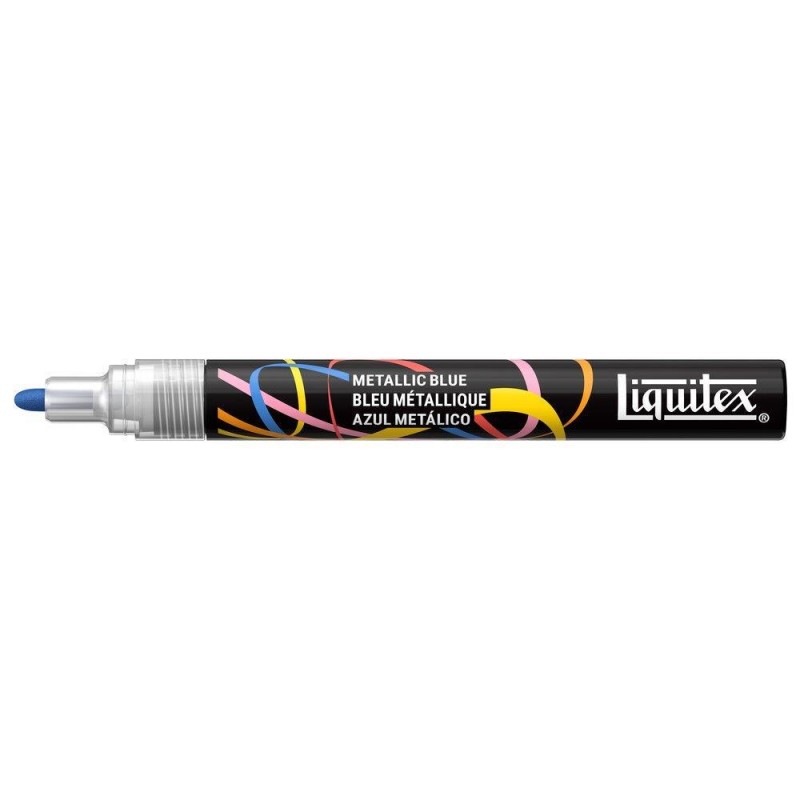 Liquitex Ακρυλικός Μαρκαδόρος 2mm Metallic Blue Liquitex Ακρυλικός Μαρκαδόρος 2mm Metallic Blue