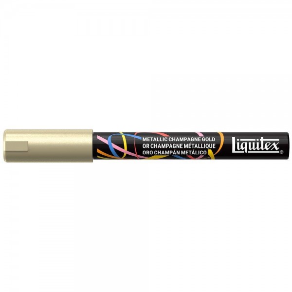 Liquitex Ακρυλικός Μαρκαδόρος 2mm Metallic Champagne Gold