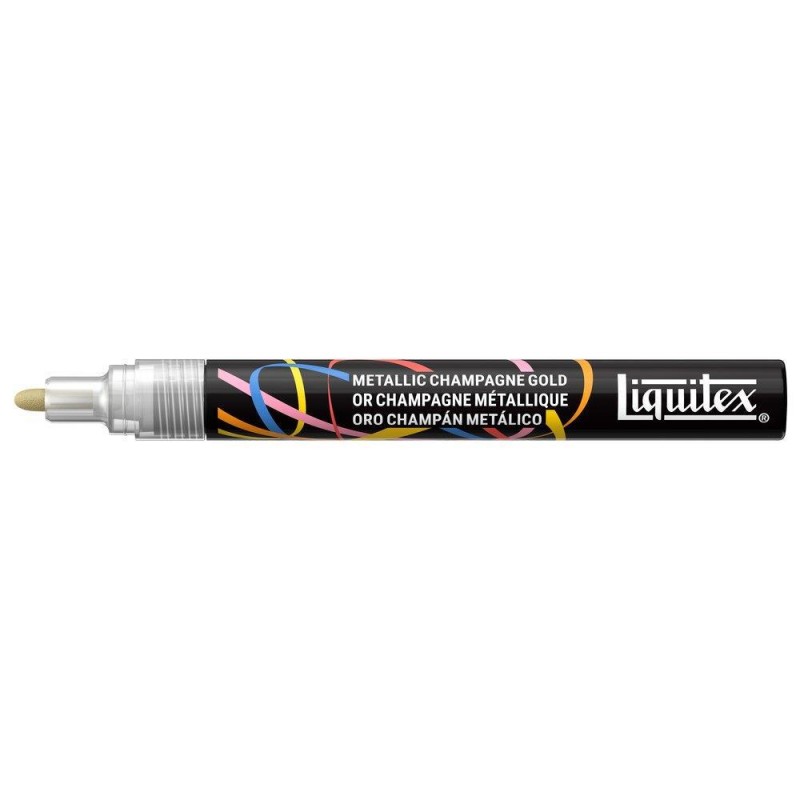 Liquitex Ακρυλικός Μαρκαδόρος 2mm Metallic Champagne Gold Liquitex Ακρυλικός Μαρκαδόρος 2mm Metallic Champagne Gold